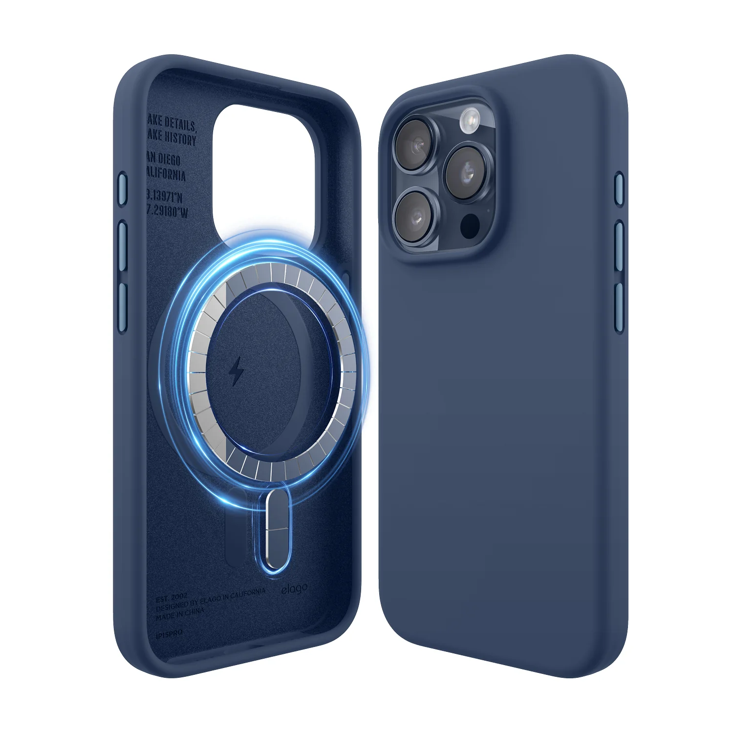 MagSafe Silicone Case for iPhone 15 Pro - Image 5