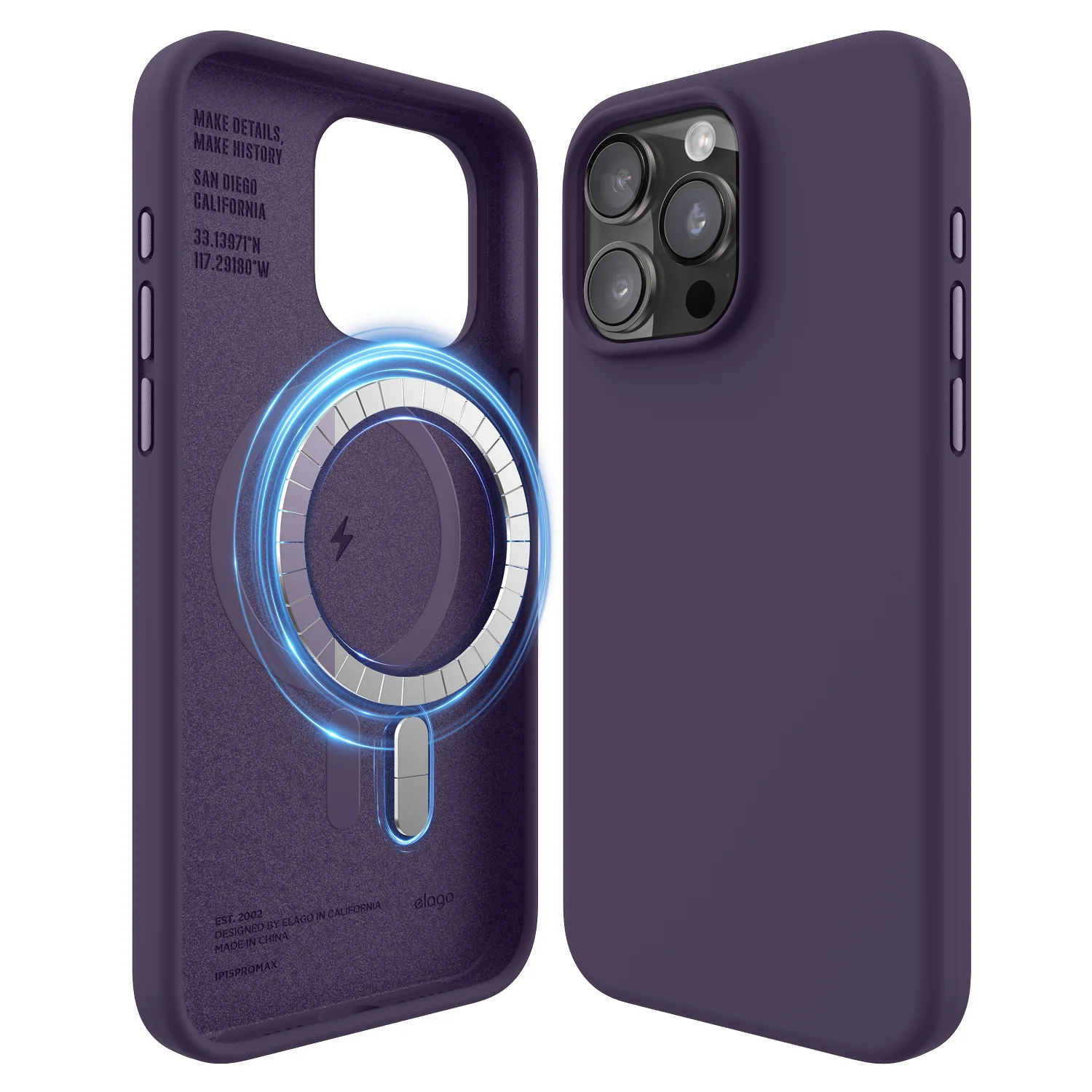 MagSafe Silicone Case for iPhone 15 Pro Max - Image 12