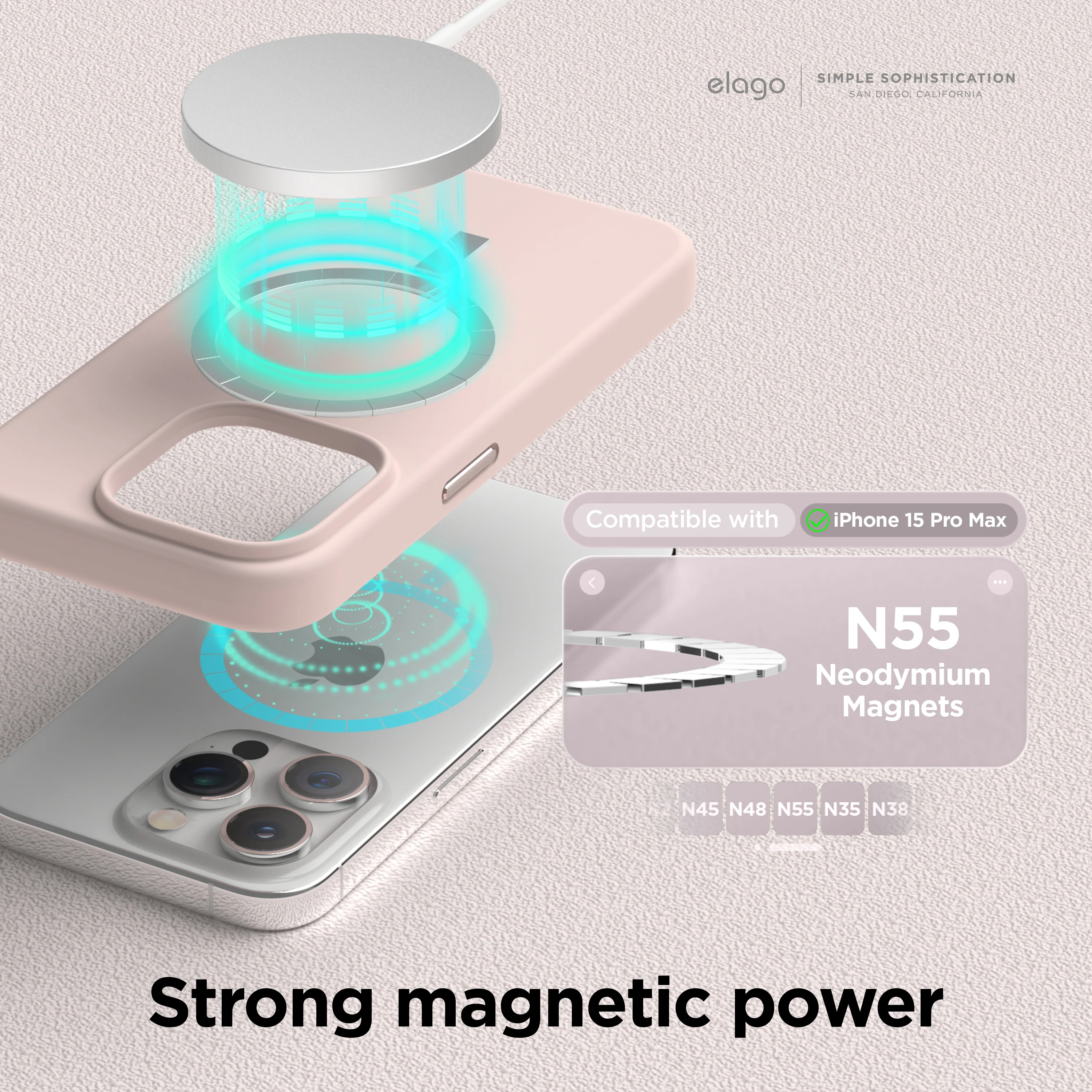 MagSafe Silicone Case for iPhone 15 Pro Max - Image 15