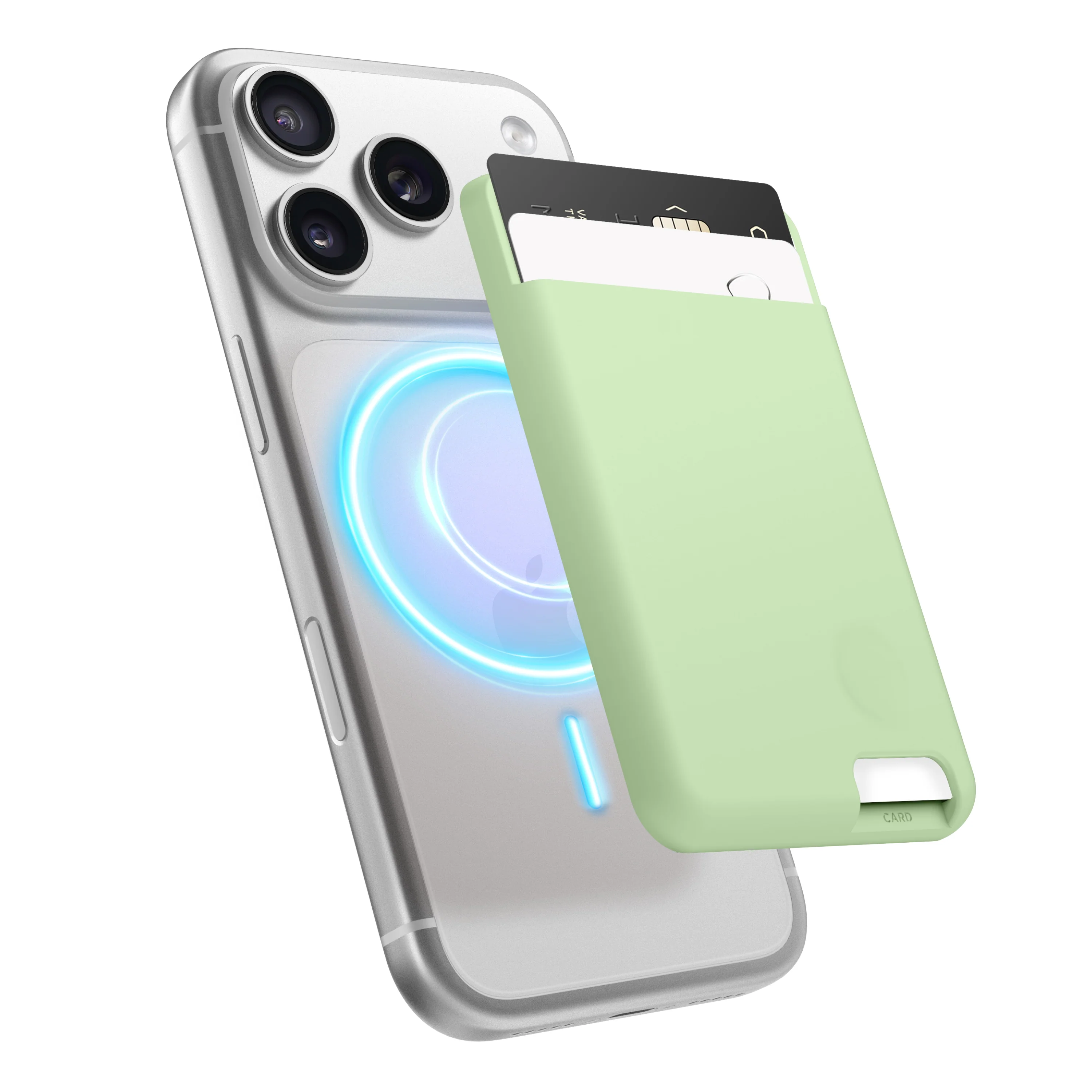 Magnetic Silicone Card Holder [7 Colors] - Image 4