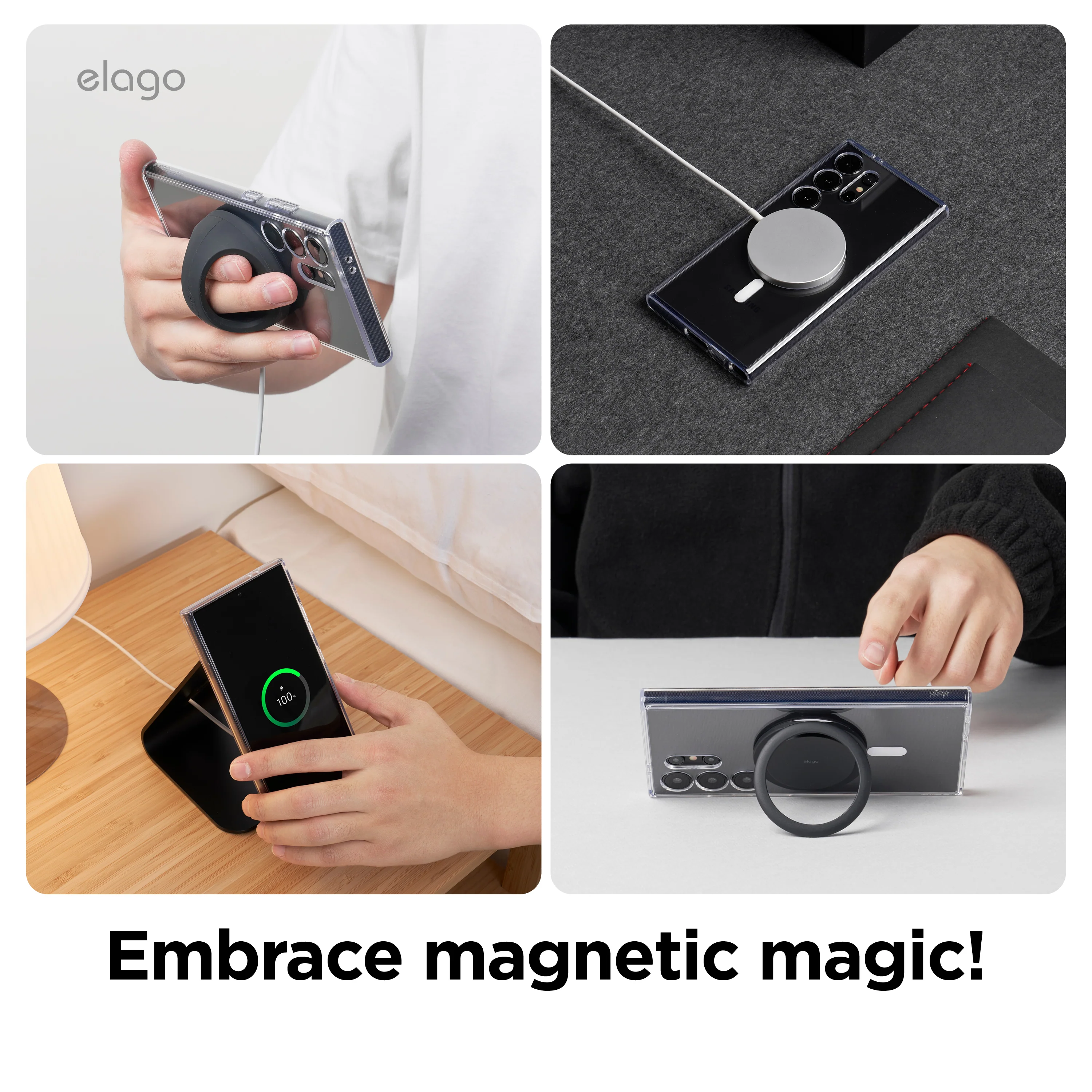 Magnetic Hybrid Clear Case - Image 6