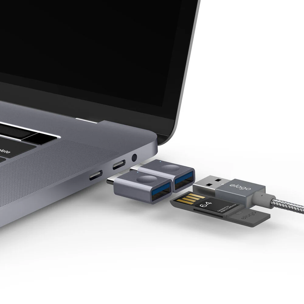 Mini USB-C Aluminum Adapter With LED [2 Colors] - Image 9