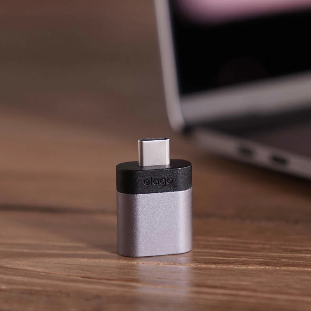 Mini Aluminum USB-C to USB 3.0 Female Mini Adapter [2 Colors] - Image 8