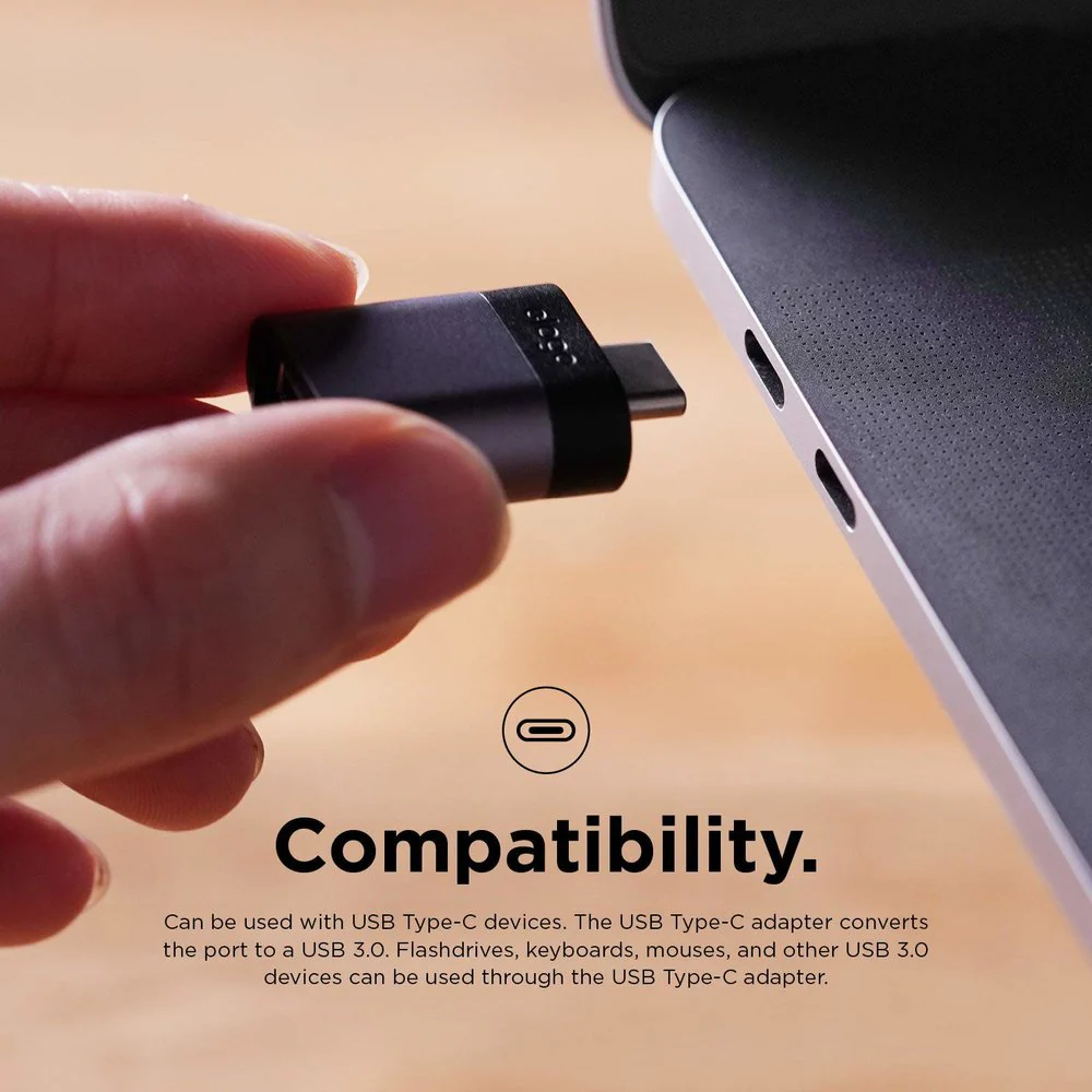 Mini Aluminum USB-C to USB 3.0 Female Mini Adapter [2 Sets] [2 Colors] - Image 6