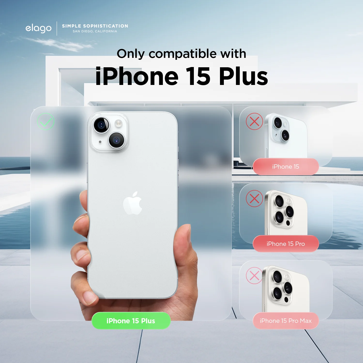 Near & Dear monthly elago Hybrid case for iPhone 15 Plus - Image 3