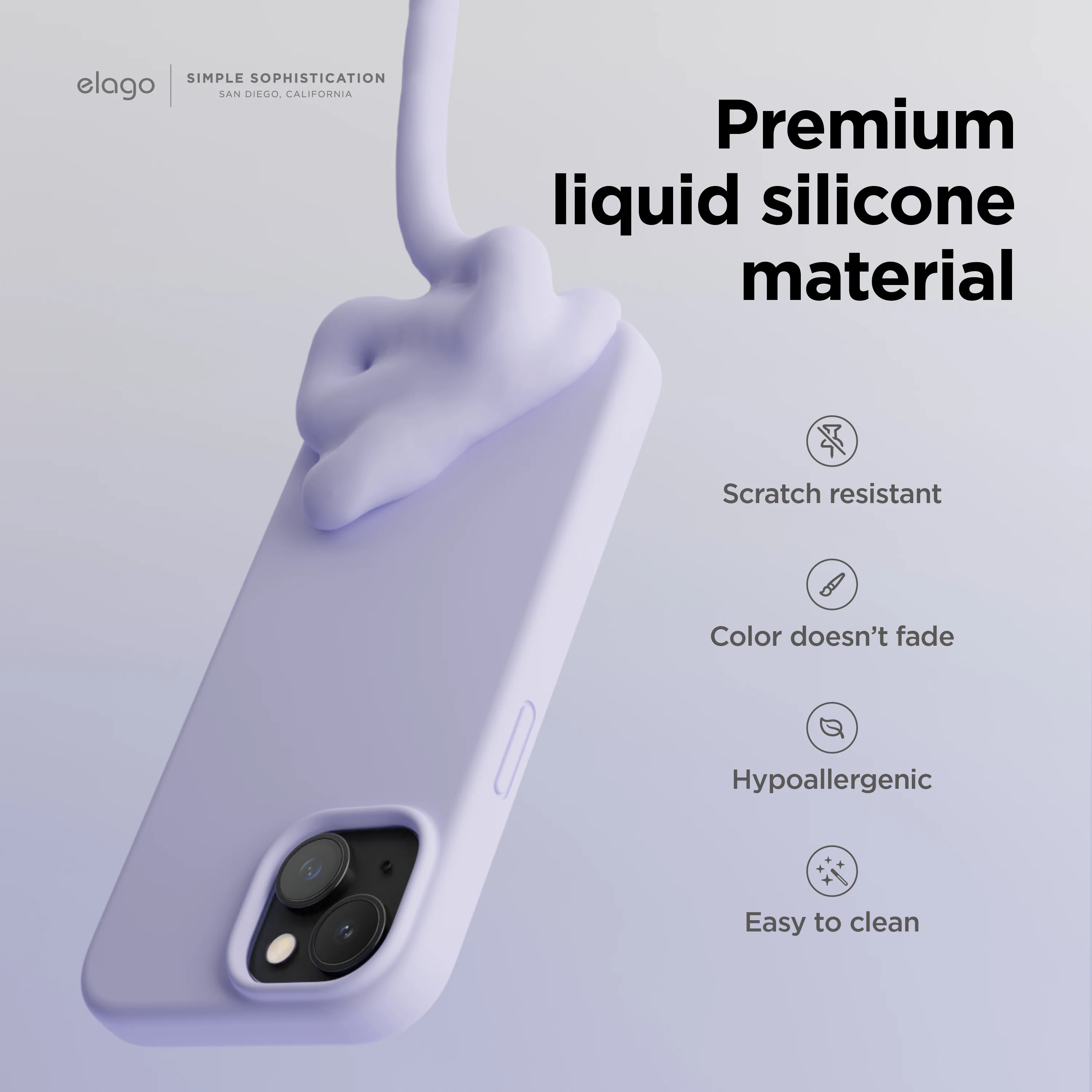Premium Silicone Case for iPhone 15 - Image 36
