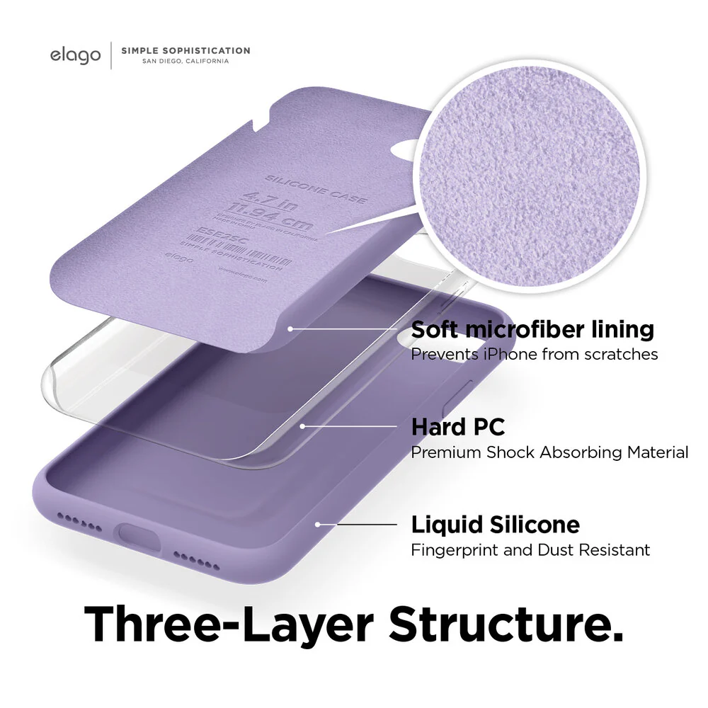 Liquid Silicone Case [5 Colors] - Image 4