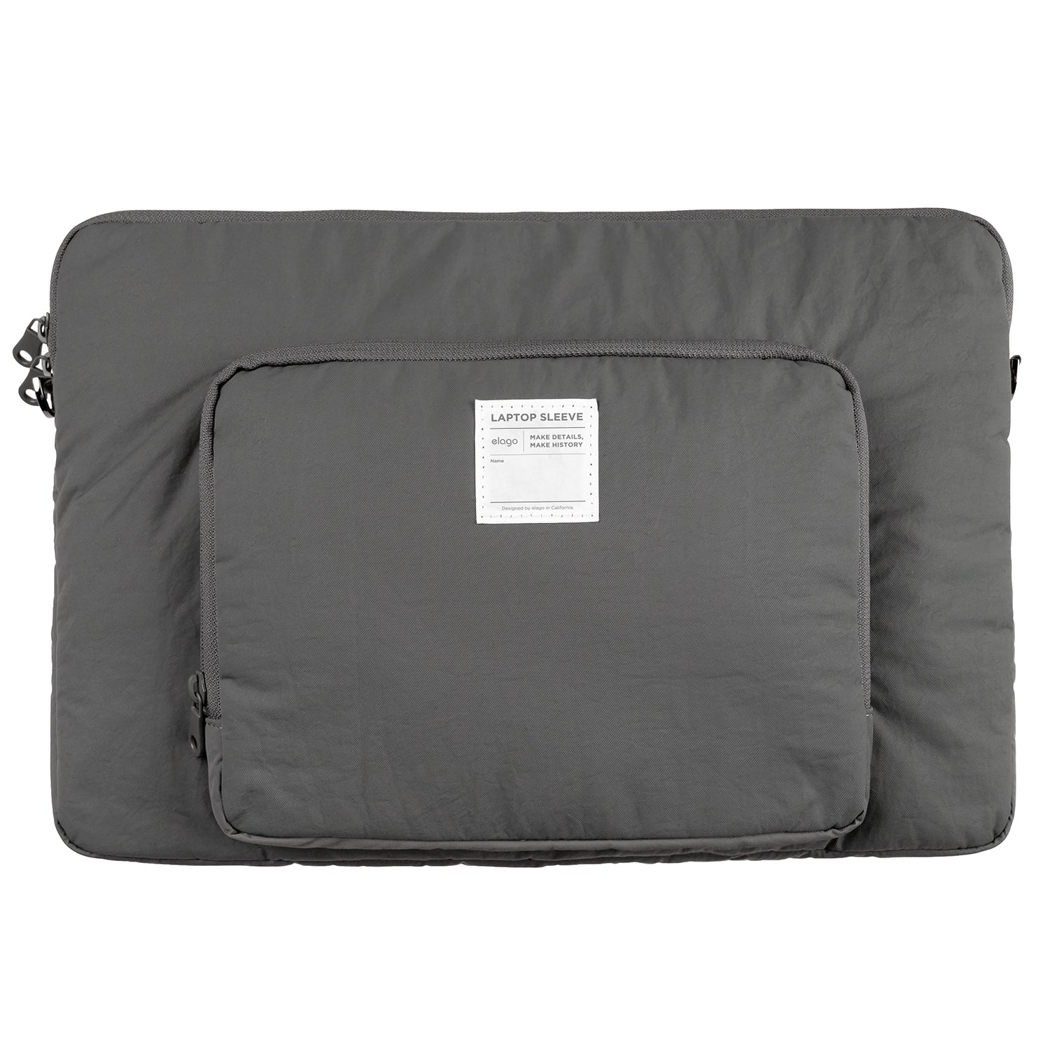 Tablet and Laptop Sleeve [Dark Gray] [3 Sizes] - Image 3