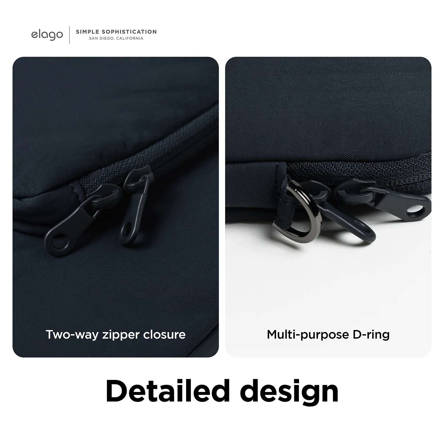 Tablet and Laptop Sleeve [Jean Indigo] [2 Sizes] - Image 12