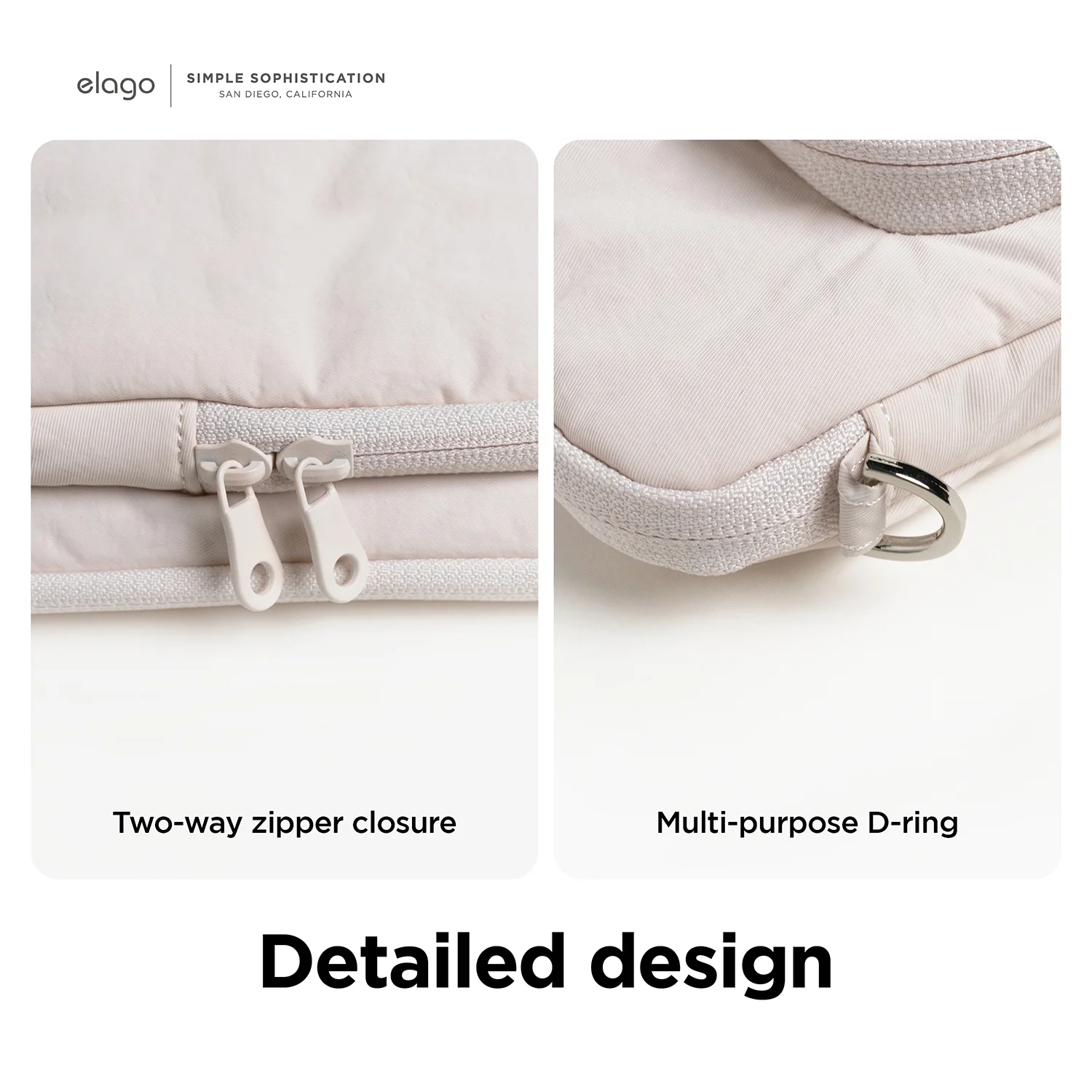 Tablet and Laptop Sleeve [Pastel Pink] [2 Sizes] - Image 6