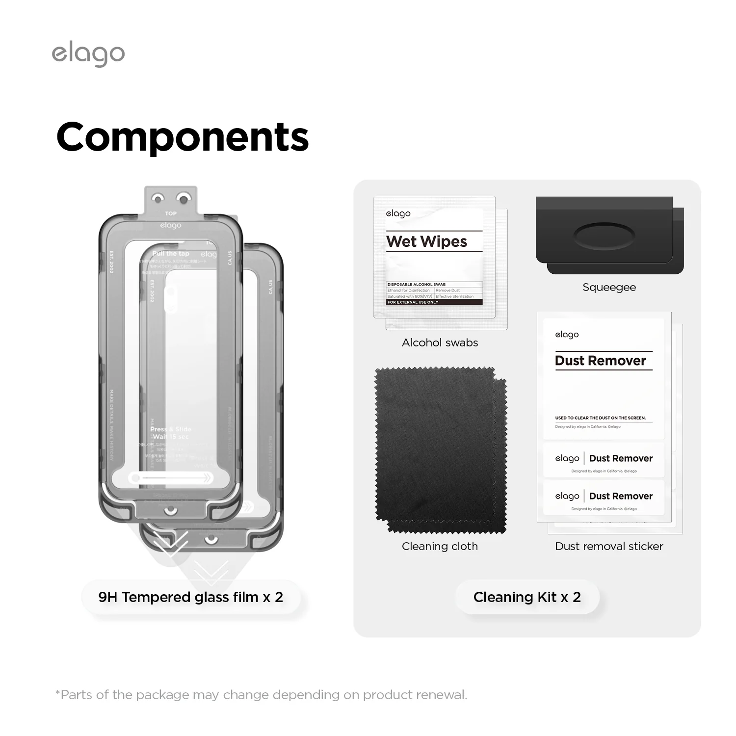 Tempered Glass+ Screen Protector [1 or 2 Pcs] iPhone 17 Pro - Image 11