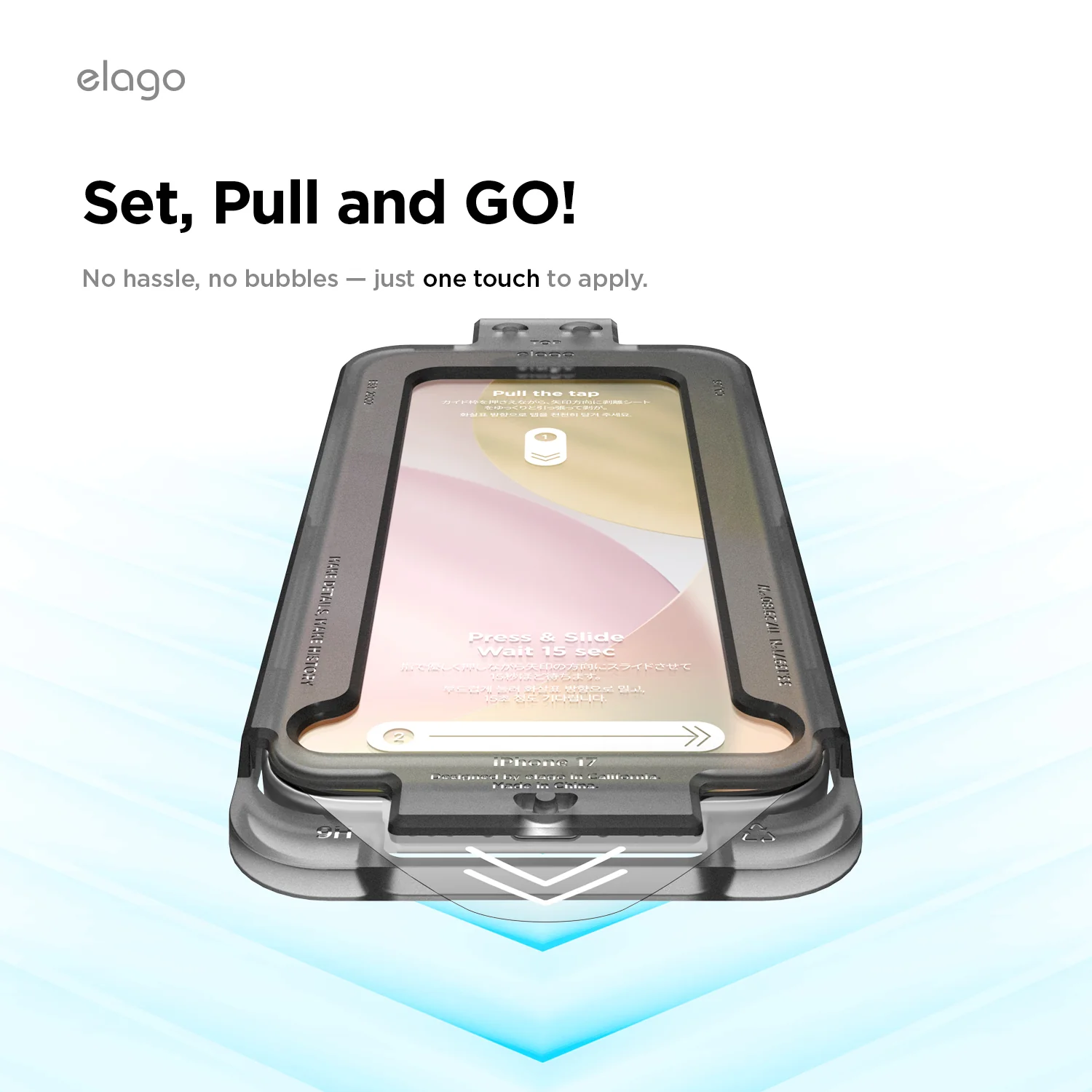 Tempered Glass+ Screen Protector [1 or 2 Pcs] iPhone 17 - Image 5