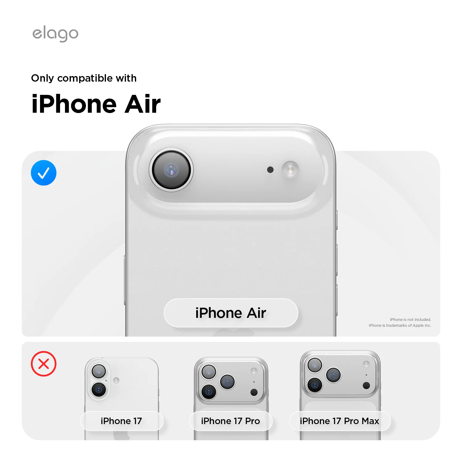 Tempered Glass+ Screen Protector [1 or 2 Pcs] iPhone Air - Image 4