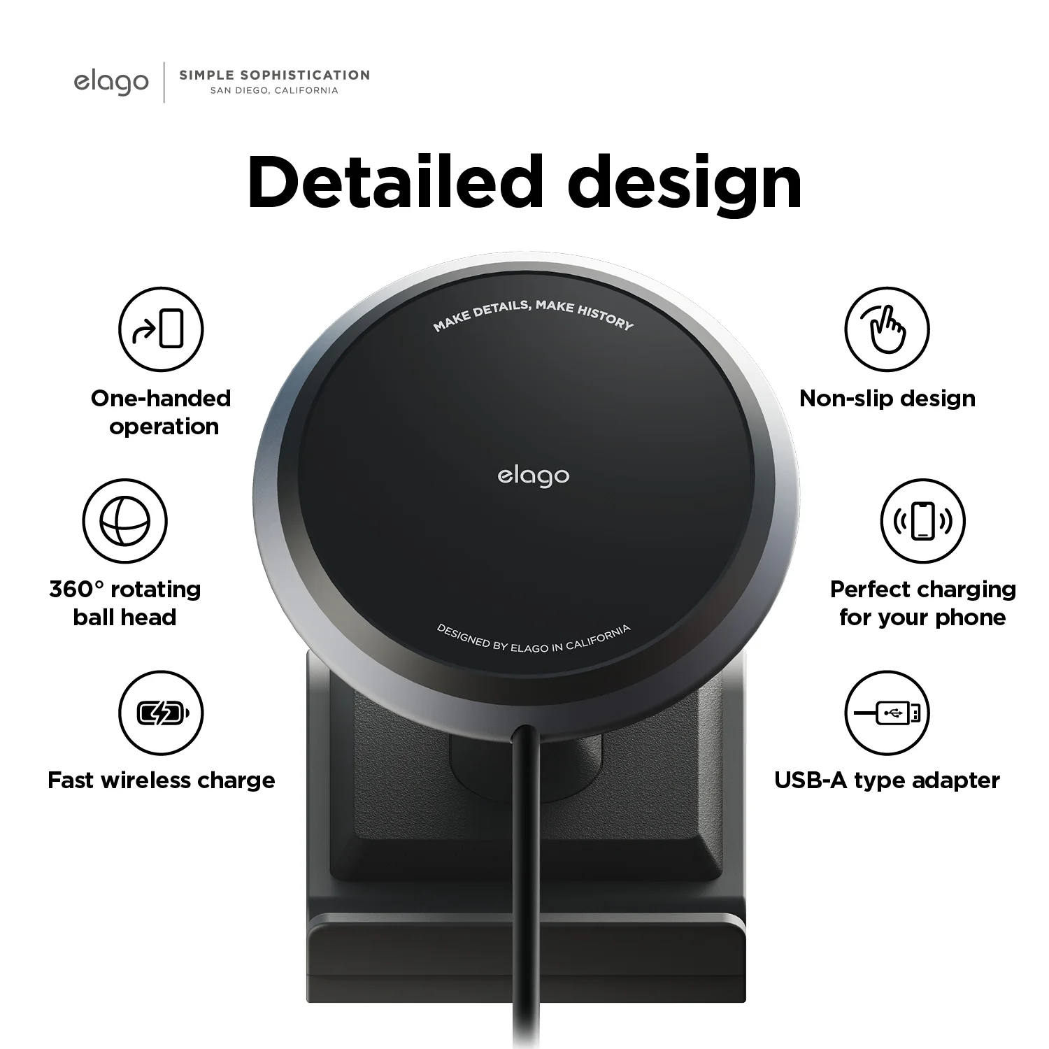 Tesla Magnetic Aluminum Car Mount - Image 4