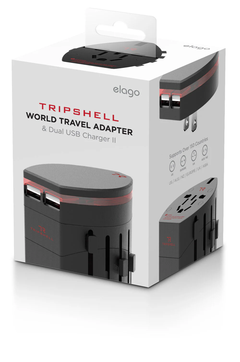 Tripshell World Travel Adapter & Dual USB Adapter 2 - Image 7