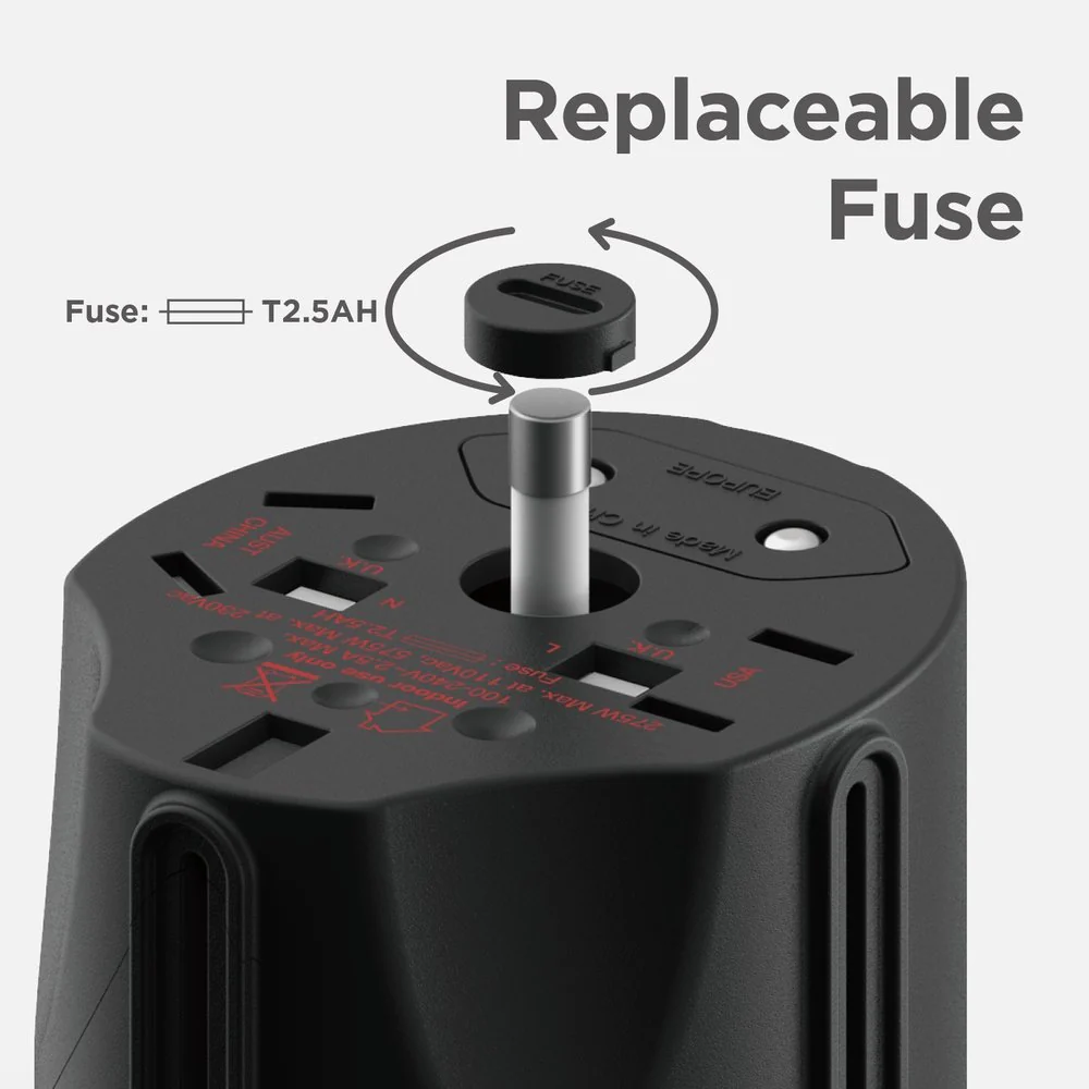Tripshell - World Travel Adapter - Image 3